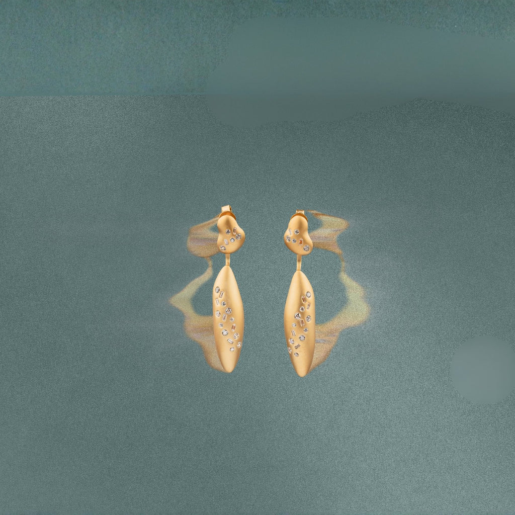 Luxury Organic Big Earring