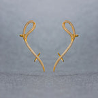 Flow Curve Ear Climbers