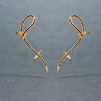 Flow Curve Ear Climbers