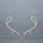 Flow Curve Ear Climbers
