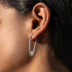 Unusual Silver Earring