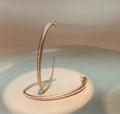 "Comma" Celebrity Sterling Silver Earrings Big