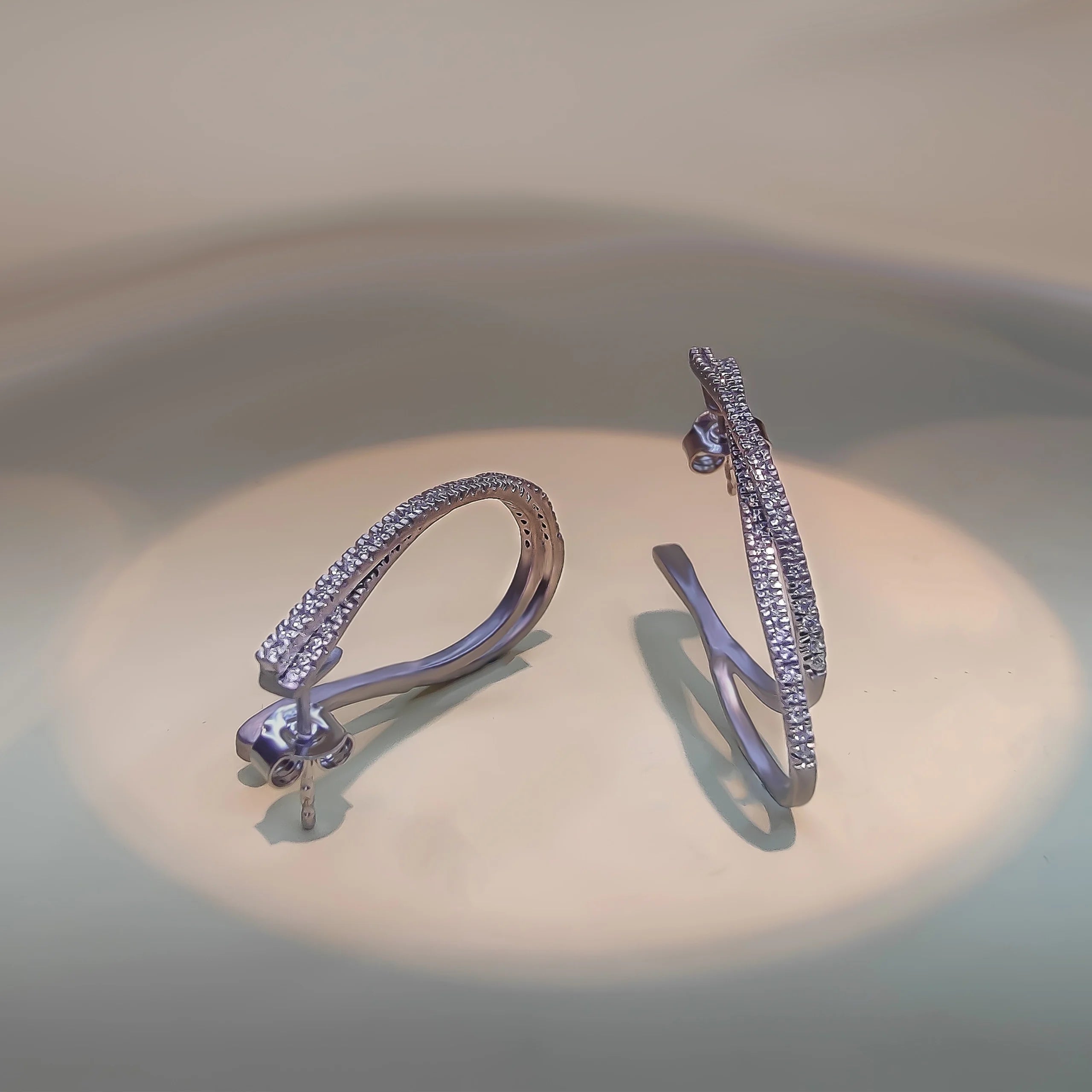 Double Line Earring