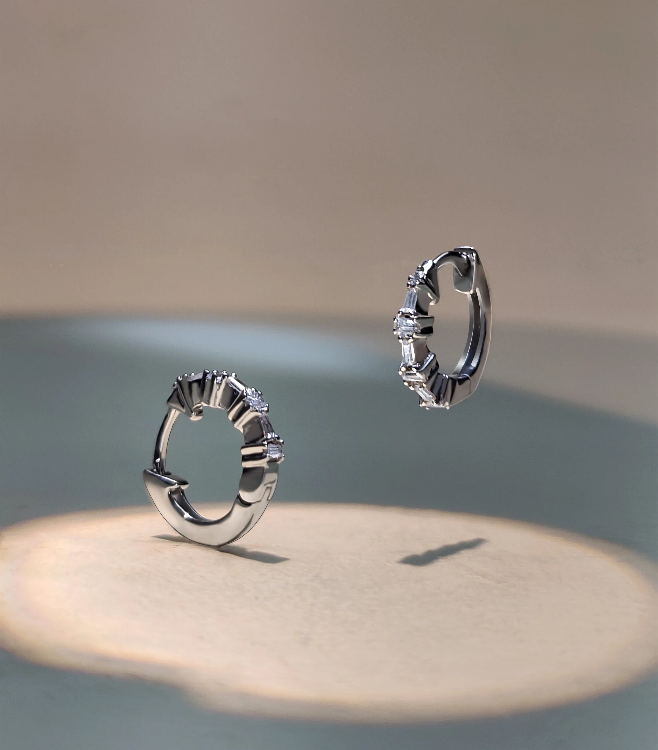 Classic Baguette Diamond Earrings