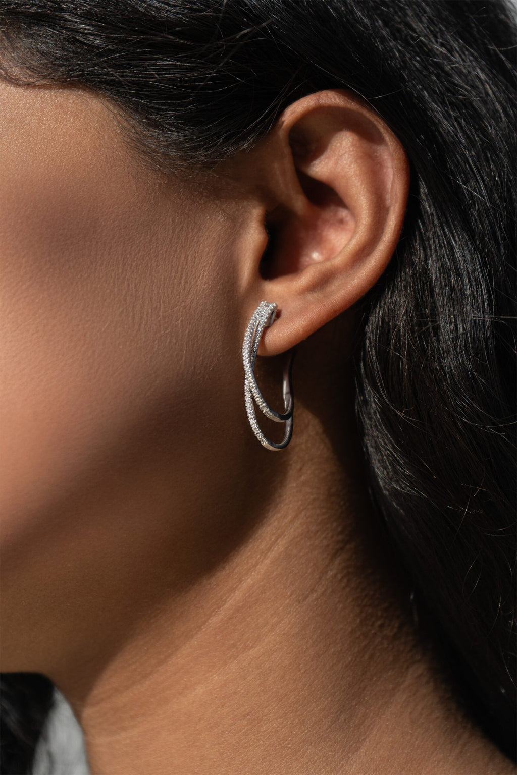 Double Line Earring