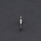 Elegant Slim Diamond Band Ring