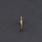Elegant Slim Diamond Band Ring
