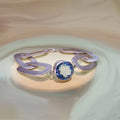 Blue Topaz Matt finish Bracelet