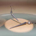 Art Deco Silver Earrings
