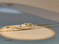 Classic Diamond Bar Necklace