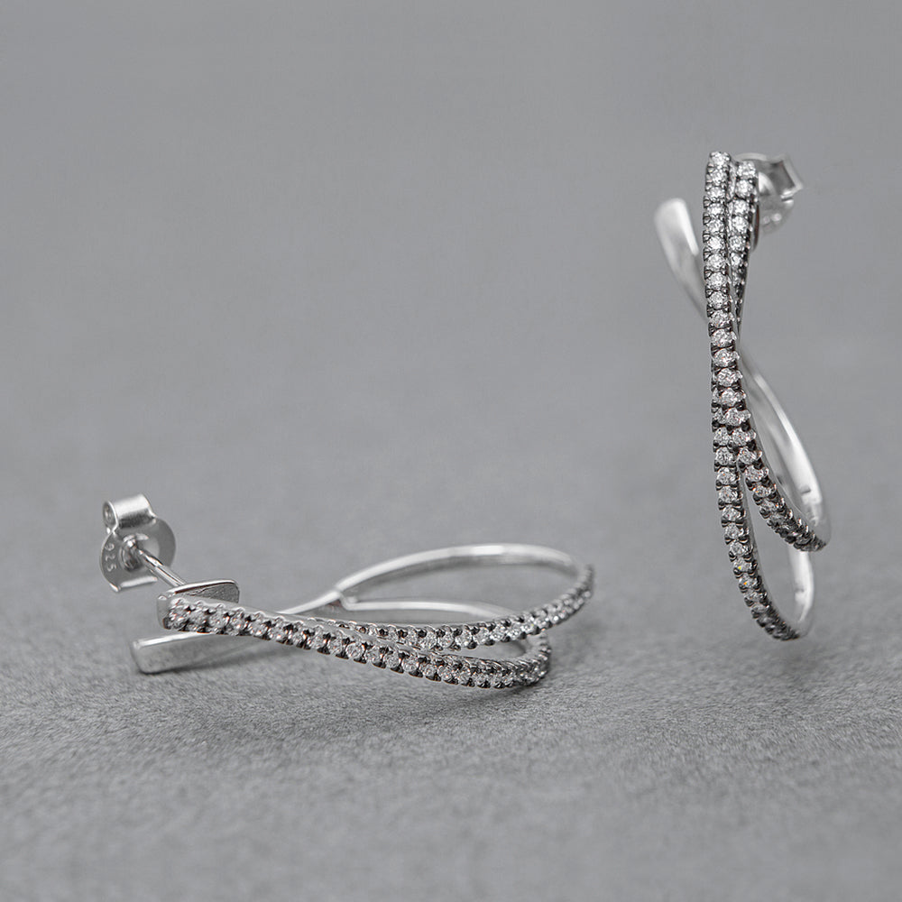 Double Line Earring