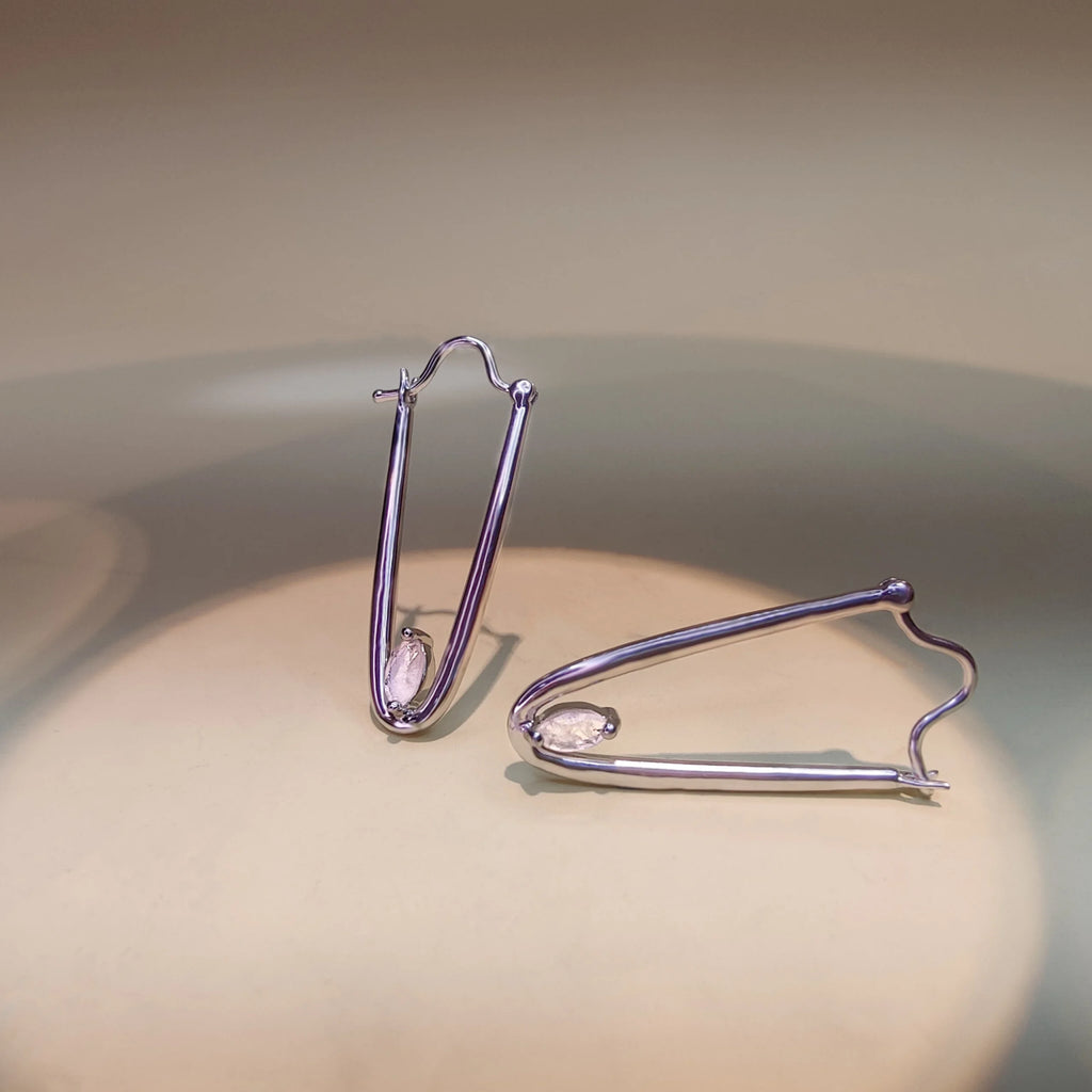 Unusual Silver Earring