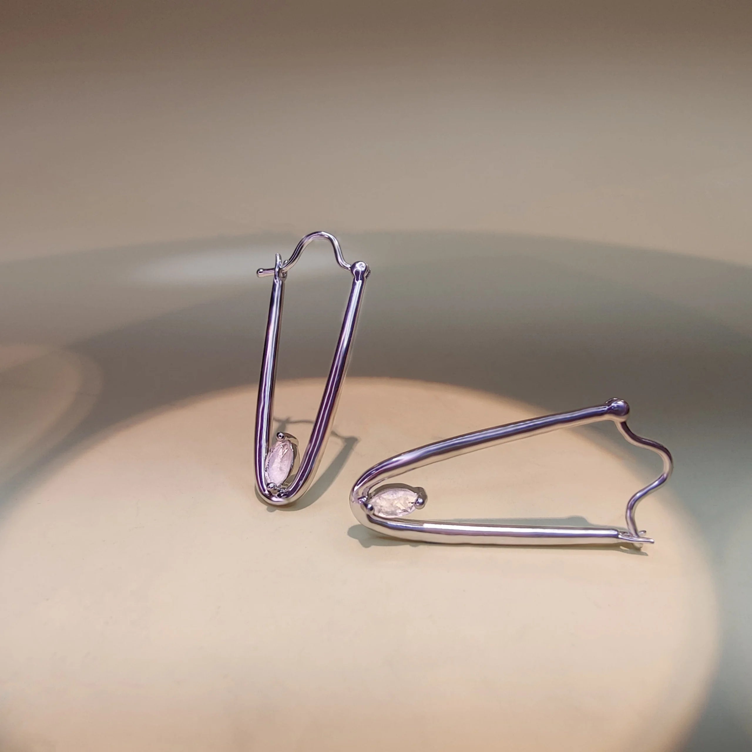 Unusual Silver Earring