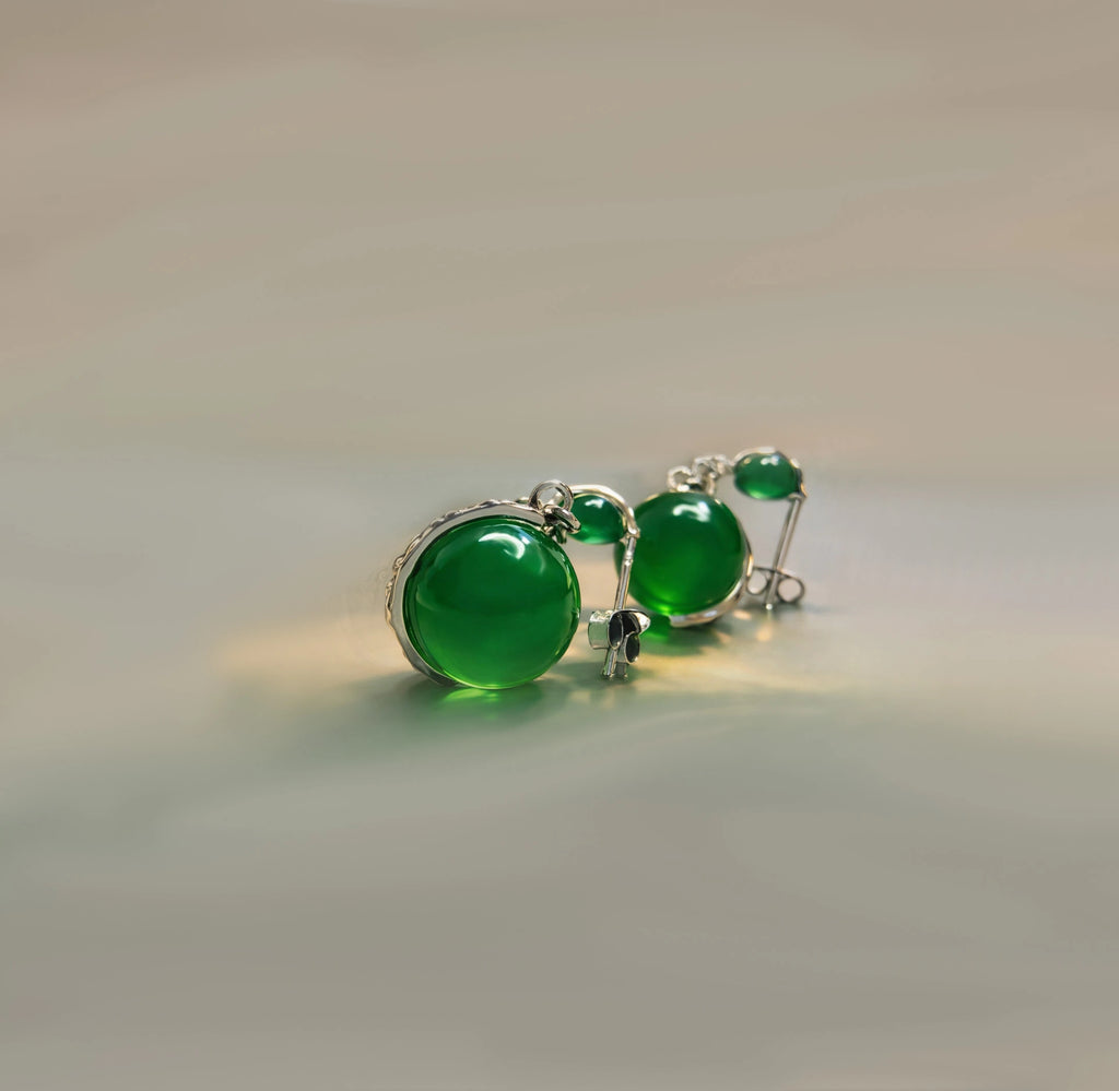 Statement Silver Earring