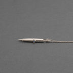 Sterling Silver Trillionated Pendant as seen in Muze Magazine