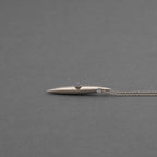 Sterling Silver Trillionated Pendant as seen in Muze Magazine