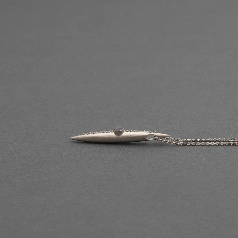 Sterling Silver Trillionated Pendant as seen in Muze Magazine