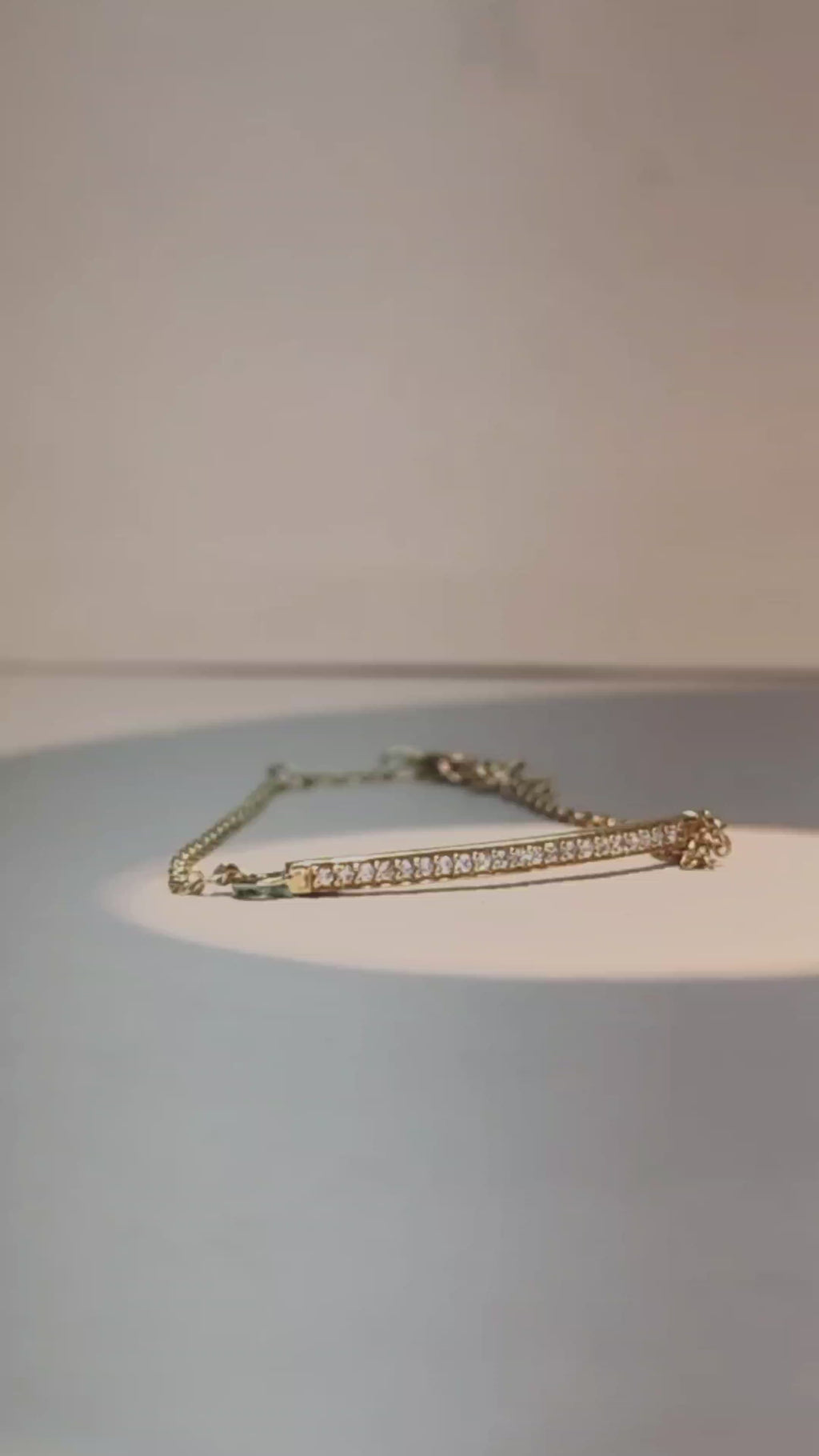Diamond Bar Bracelet