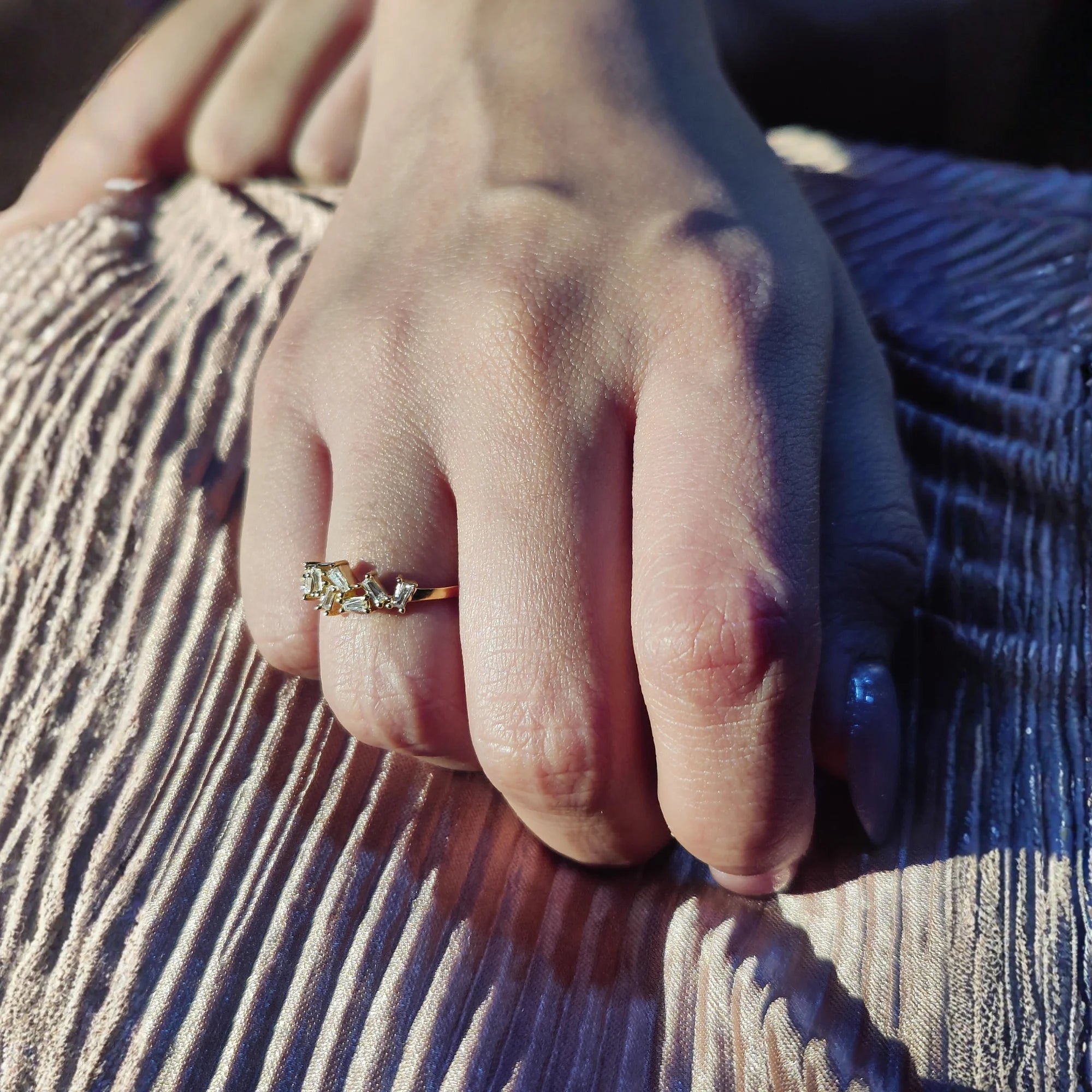 Classic Baguette Diamond Ring